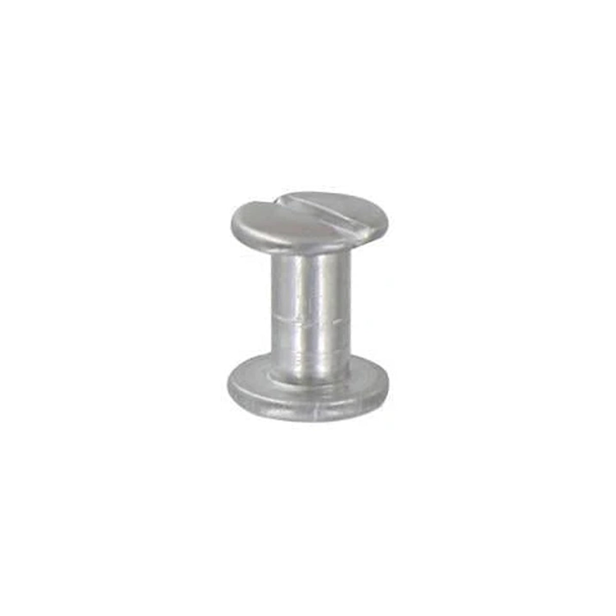 3/8" Nickel, Screw Post, Aliminum-PK10