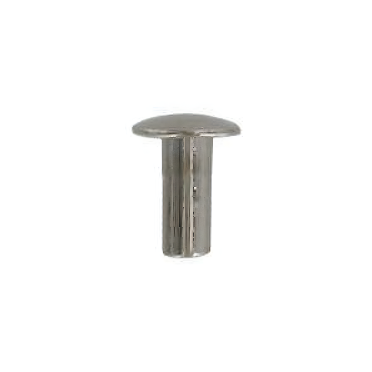 5/16" Brass, Tubular Rivet, Steel - 24 pk
