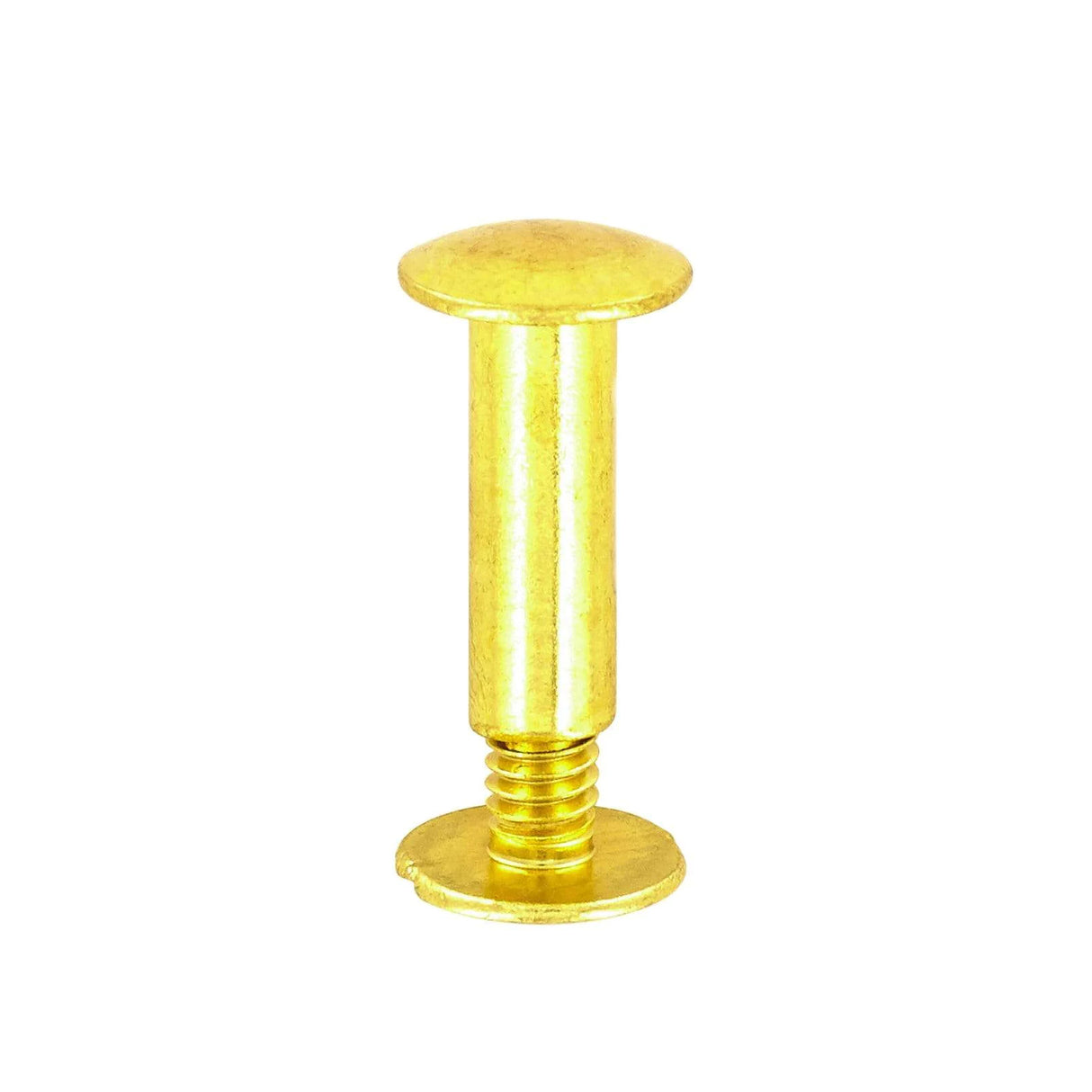 5/8" Brass, Chicago Screw, Solid Brass PK10