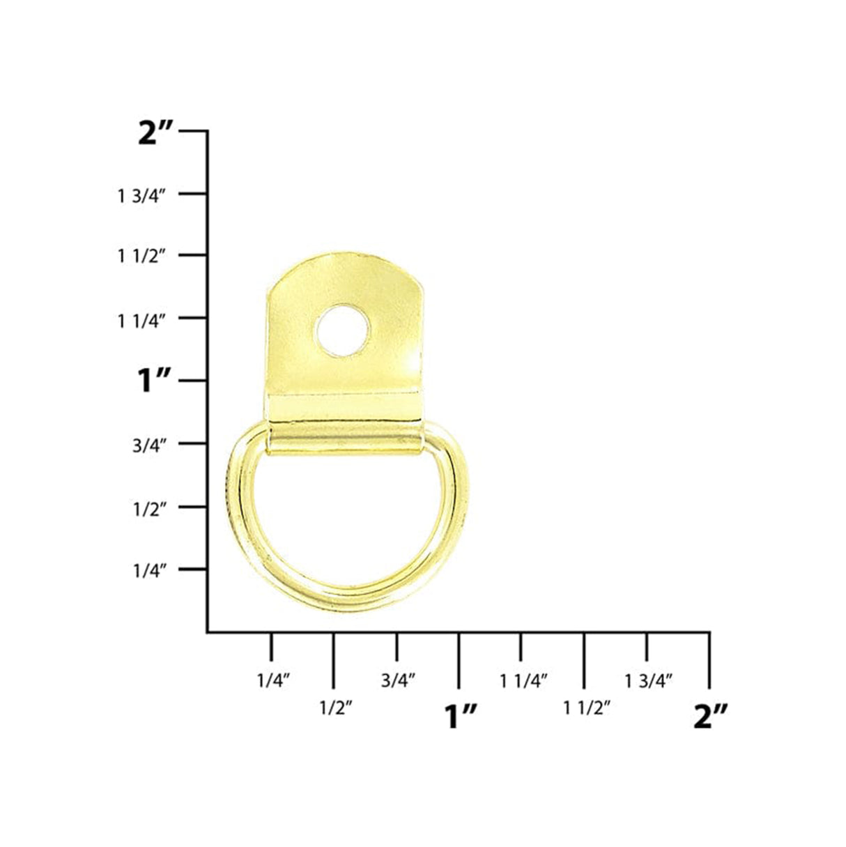 5/8" Brass, Lg Speed Lace, Steel