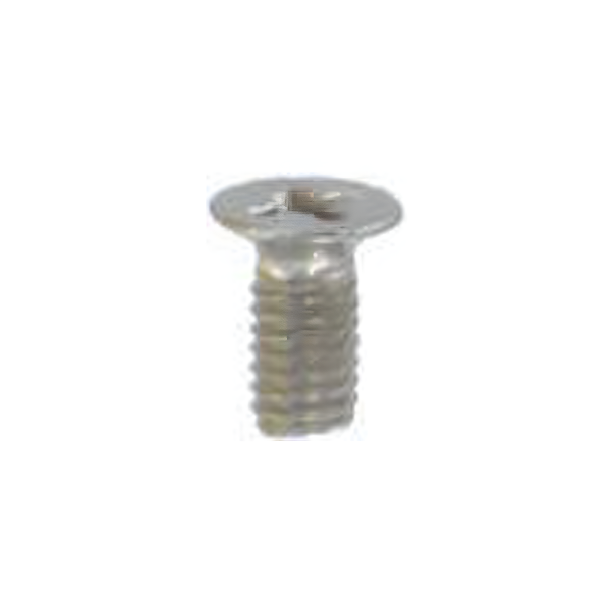 5mm Nickel, Flat Head Phillips Screw, Steel-PK10