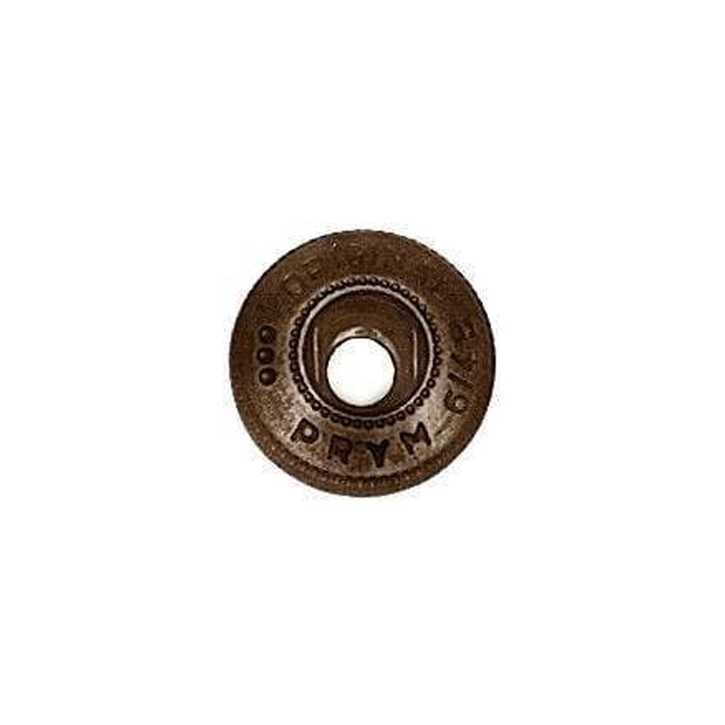 Line 6 1/2" Antique Brass, Prym Socket, Solid Brass