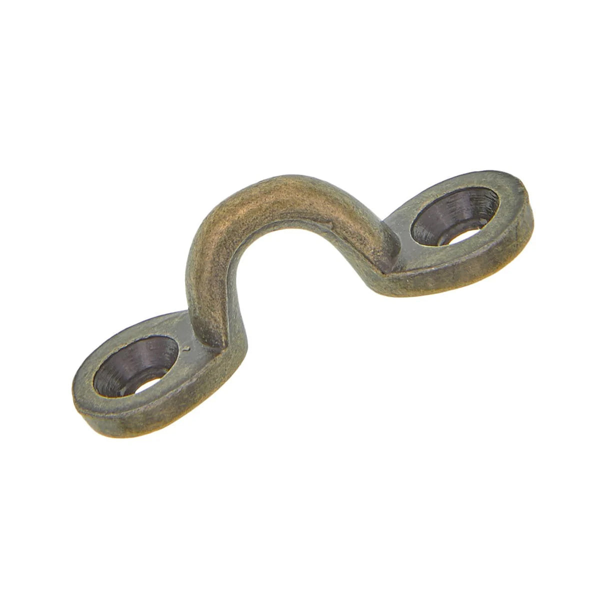 1 1/2" Antique Brass, Coachman Loop, Zinc Alloy