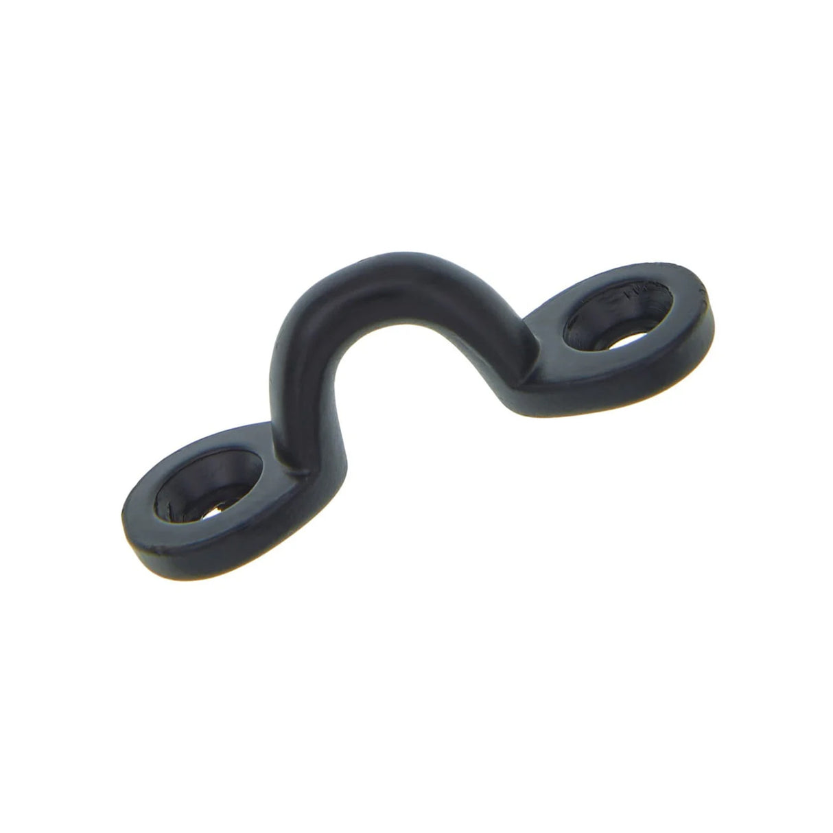 1 1/2" Black, Coachman Loop, Zinc Alloy