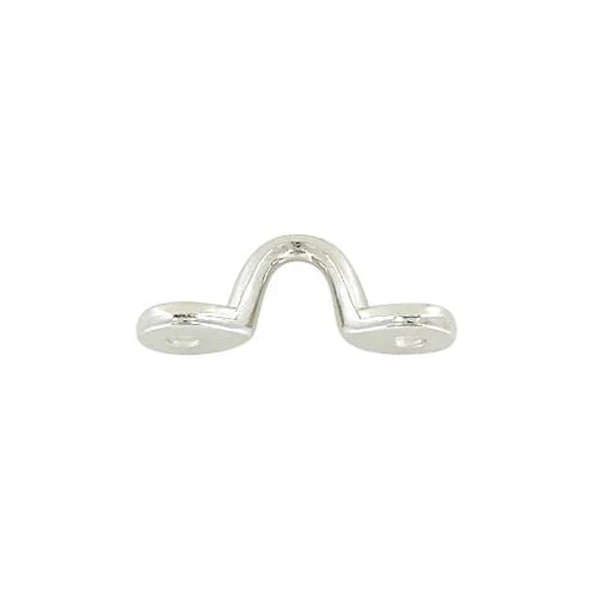 1 1/2" Nickel, Coachman Loop, Zinc Alloy