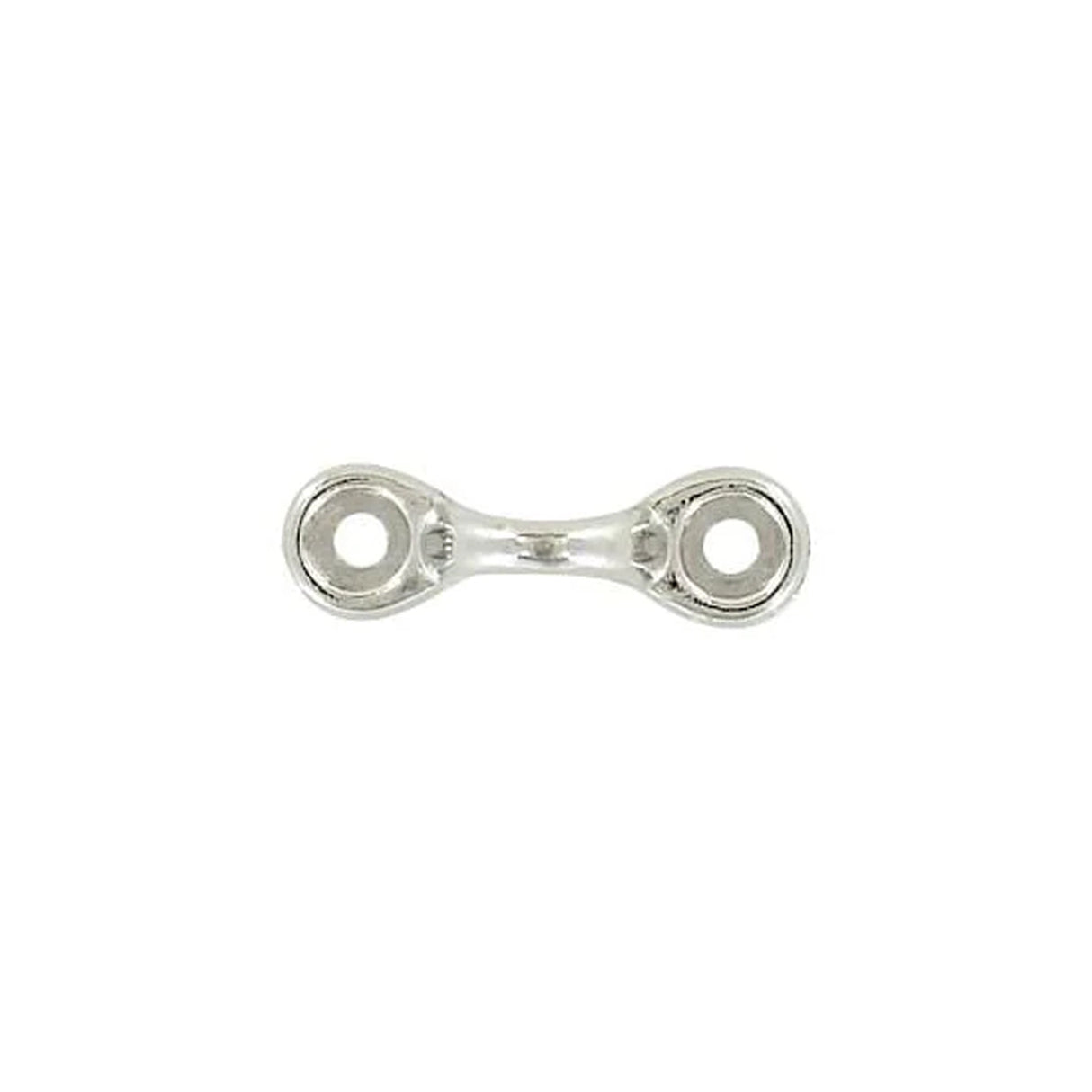 1 1/2" Nickel, Coachman Loop, Zinc Alloy
