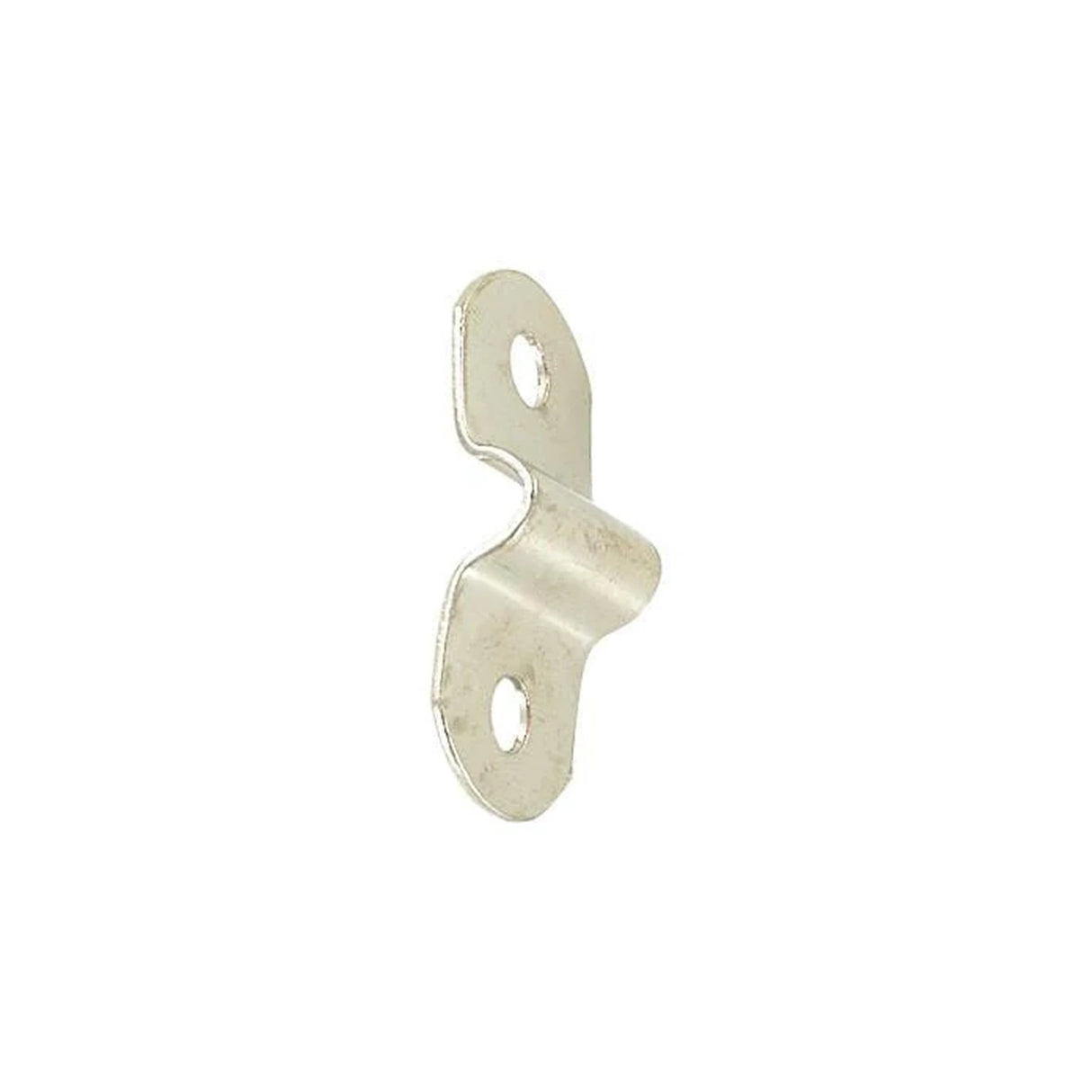 1 1/4" Nickel, D-Ring Mounting Bracket Short Profile, Steel