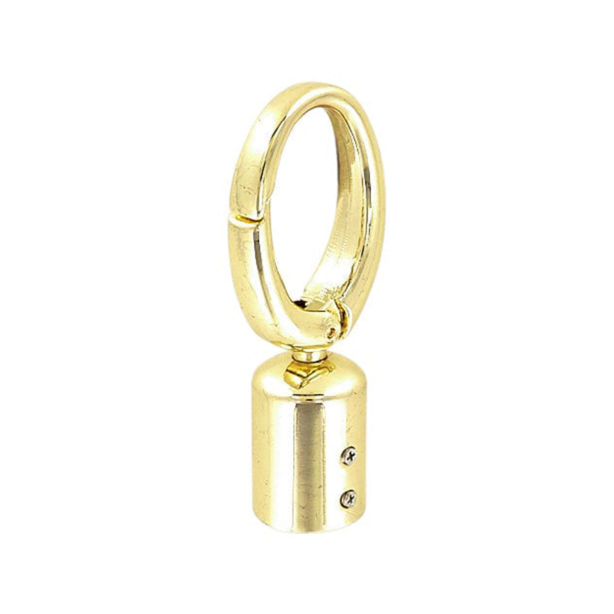 1/2" Gold, Tassel Cover with Swivel Snap, Zinc Alloy