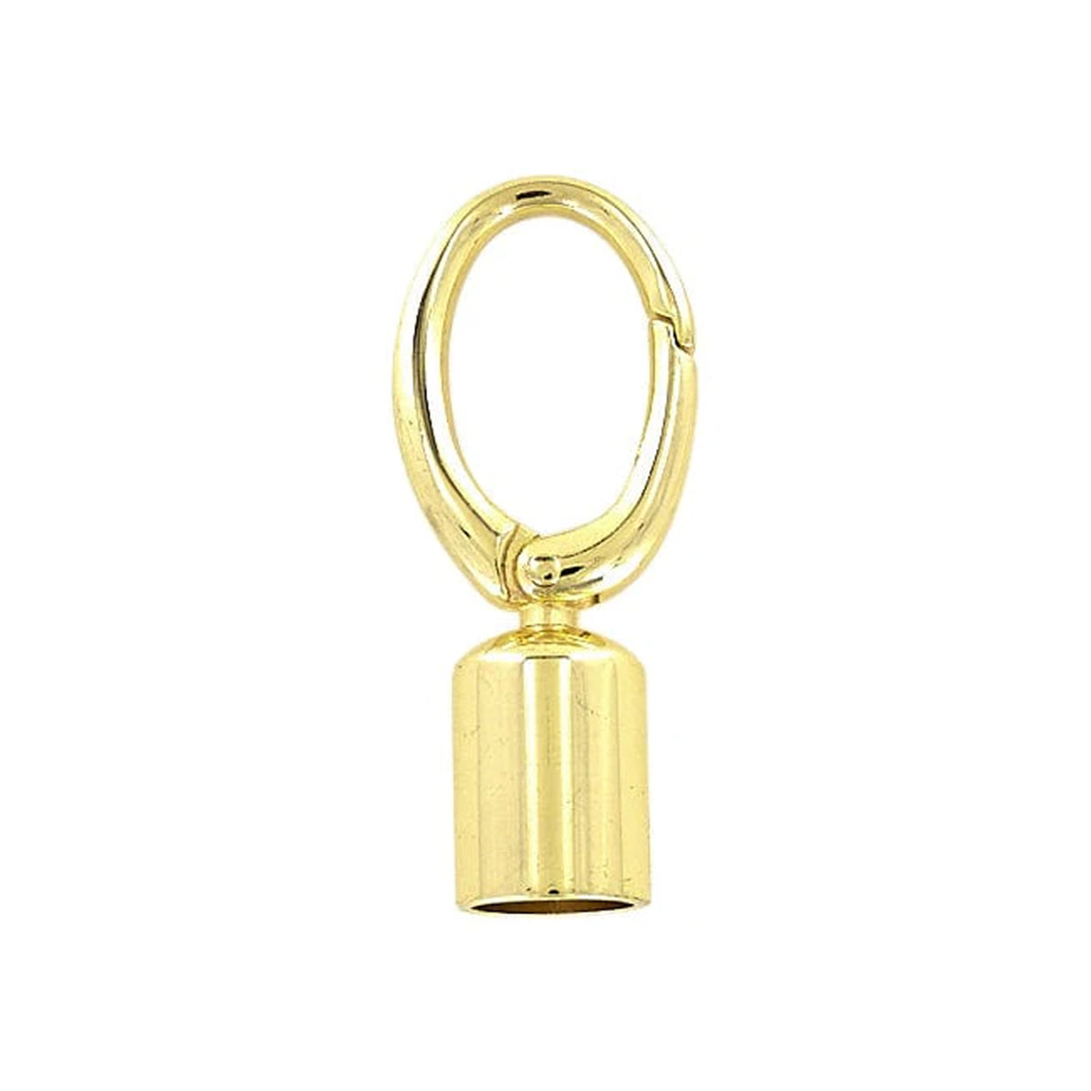 1/2" Gold, Tassel Cover with Swivel Snap, Zinc Alloy