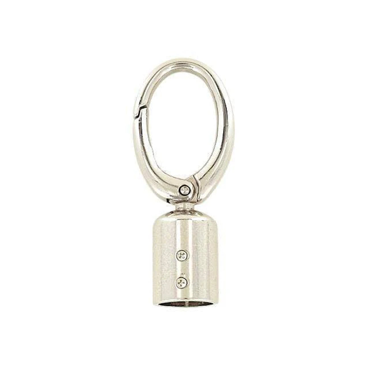 1/2" Nickel, Tassel Cover with Swivel Snap, Zinc Alloy