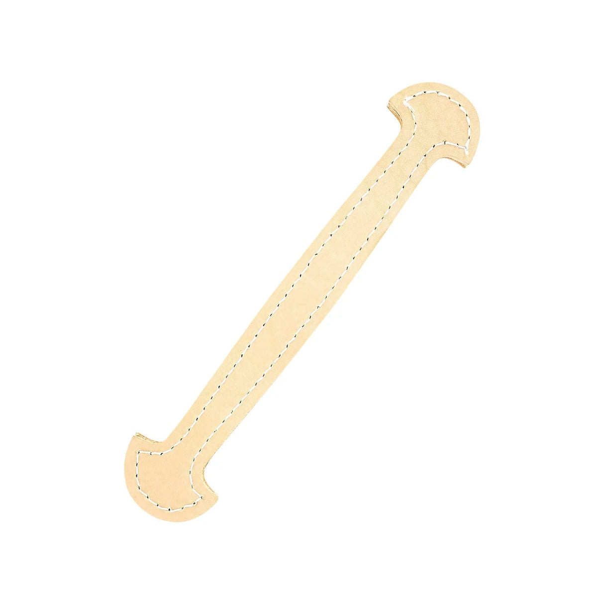 3/4" Natural Russet, Shovel Head Steamer Trunk Handle, Leather