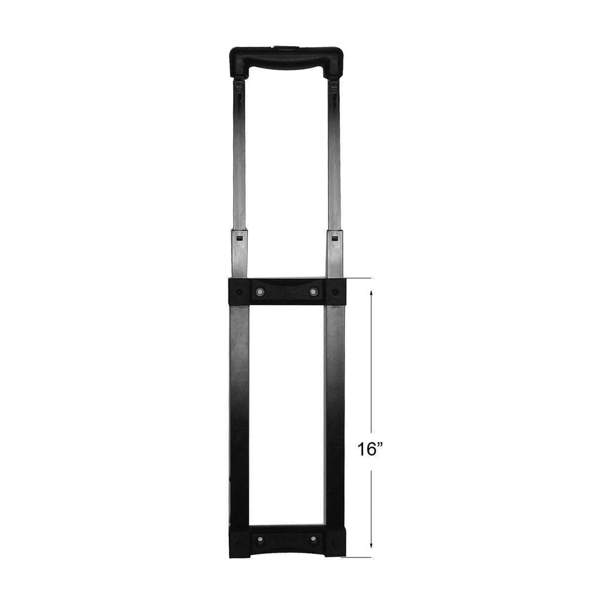 16" Black, 3-Stage Pull Handle Assembly