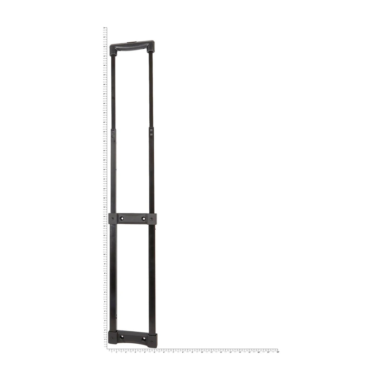 16" Black, 3-Stage Pull Handle Assembly