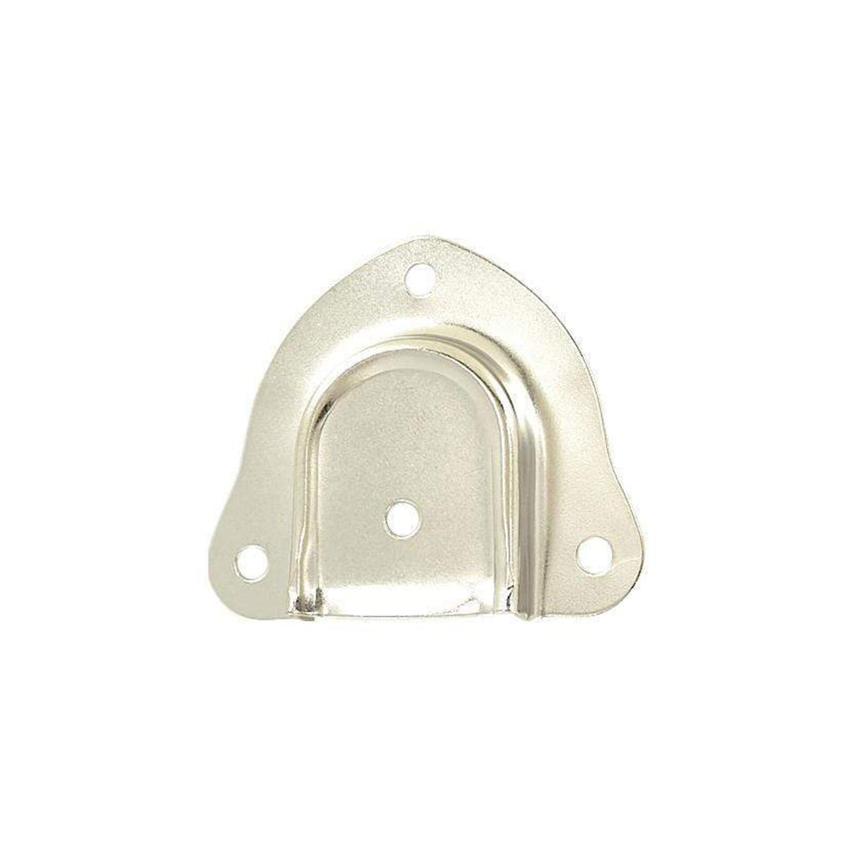 1 1/4" Nickel, Smooth Edge Spade Trunk Handle End Cap, Steel