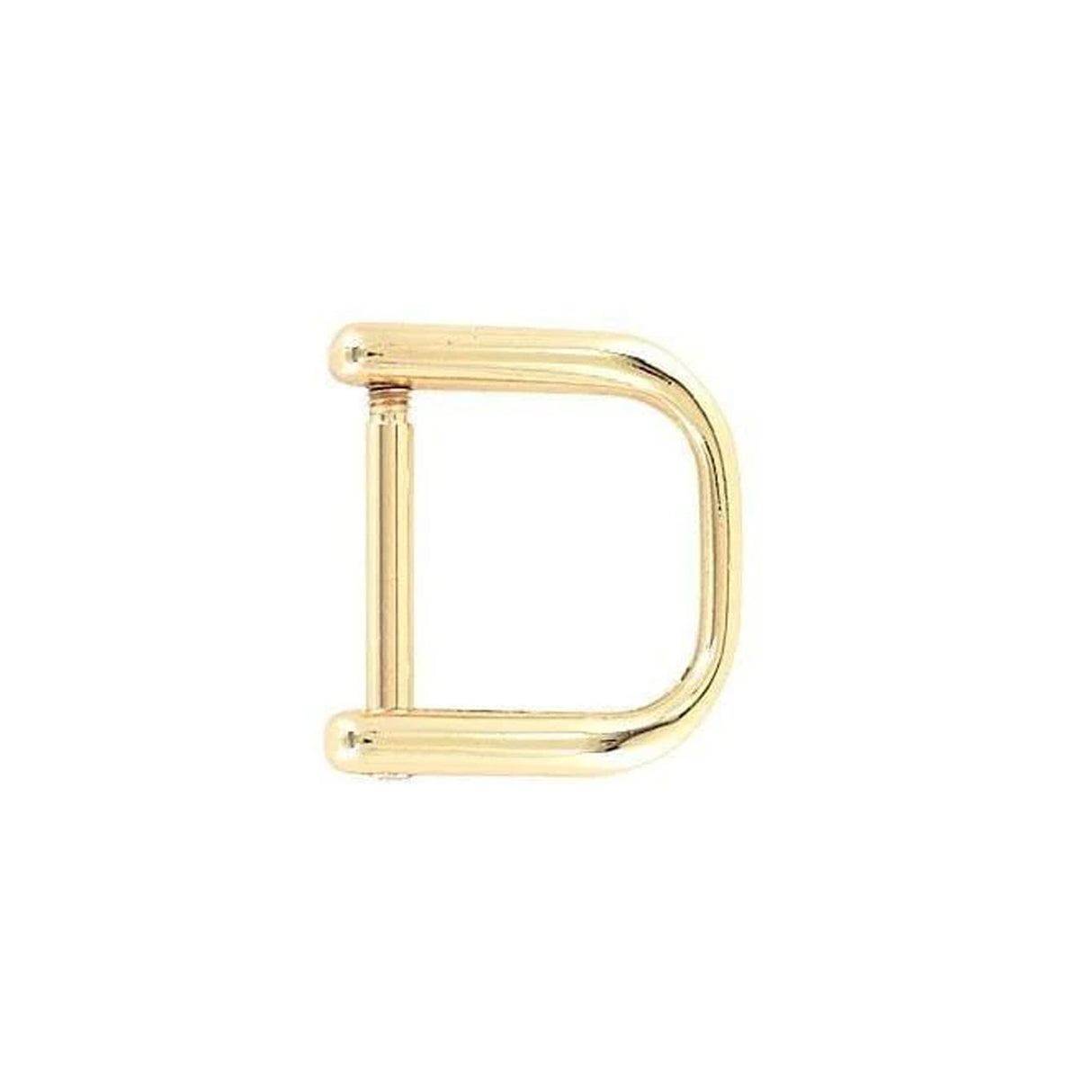 3/4" Gold, Handle Loop with Screw-In Pin, Zinc Alloy