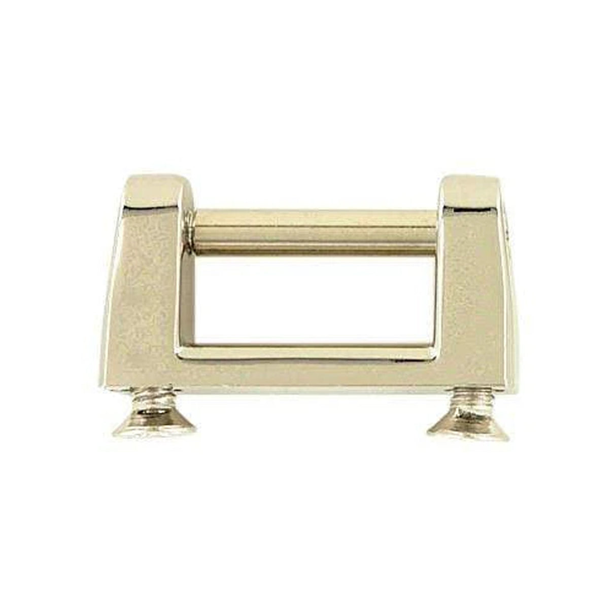 3/4" Shiny Nickel, Handle Loop, Screw in Bottom, Zinc Alloy