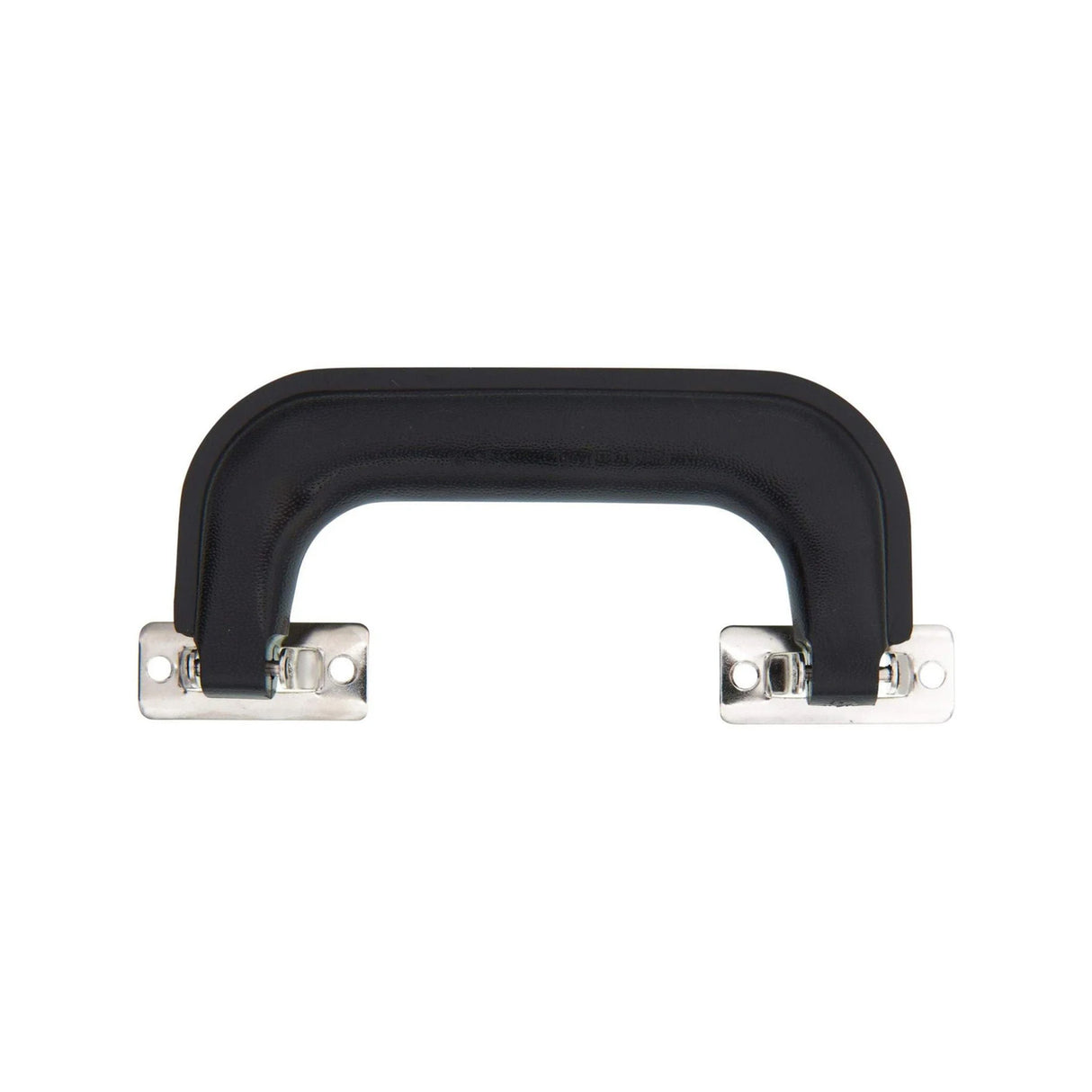 5 1/4" Black, Handle with Nickel Hardware, Plastic