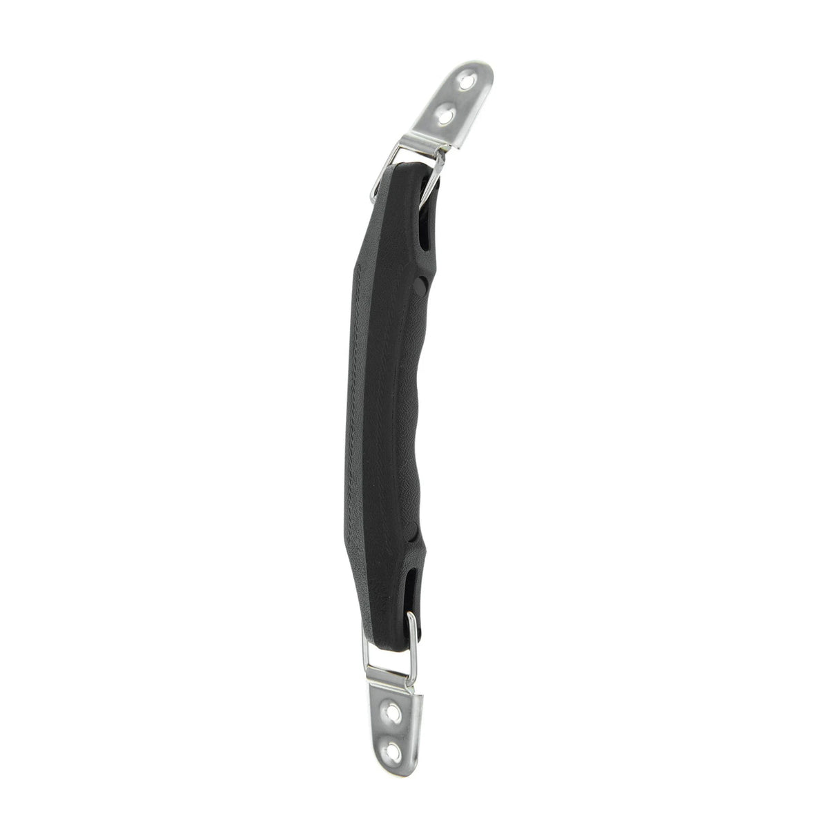 5 3/4" Black, Handle with Nickel Hardware, Vinyl