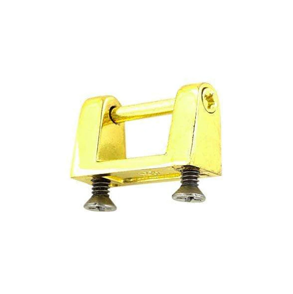 5/8" Brass, Handle Loop, Screw in Bottom, 5/8" Height, Zinc Alloy