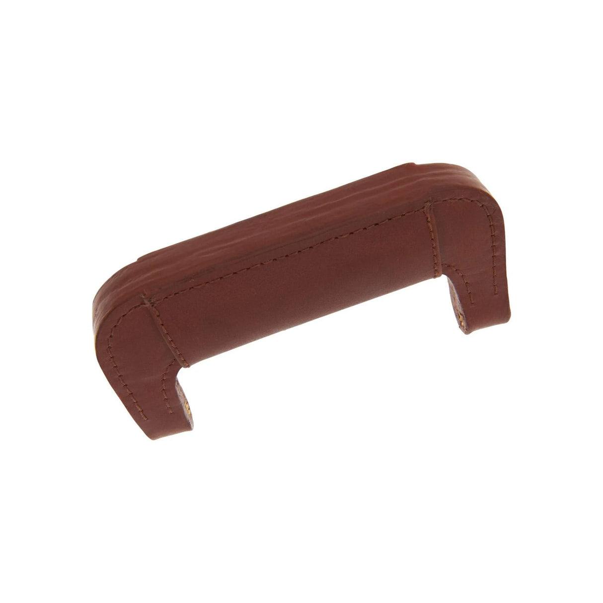 5" Tan, Padded Post Handle, Leather