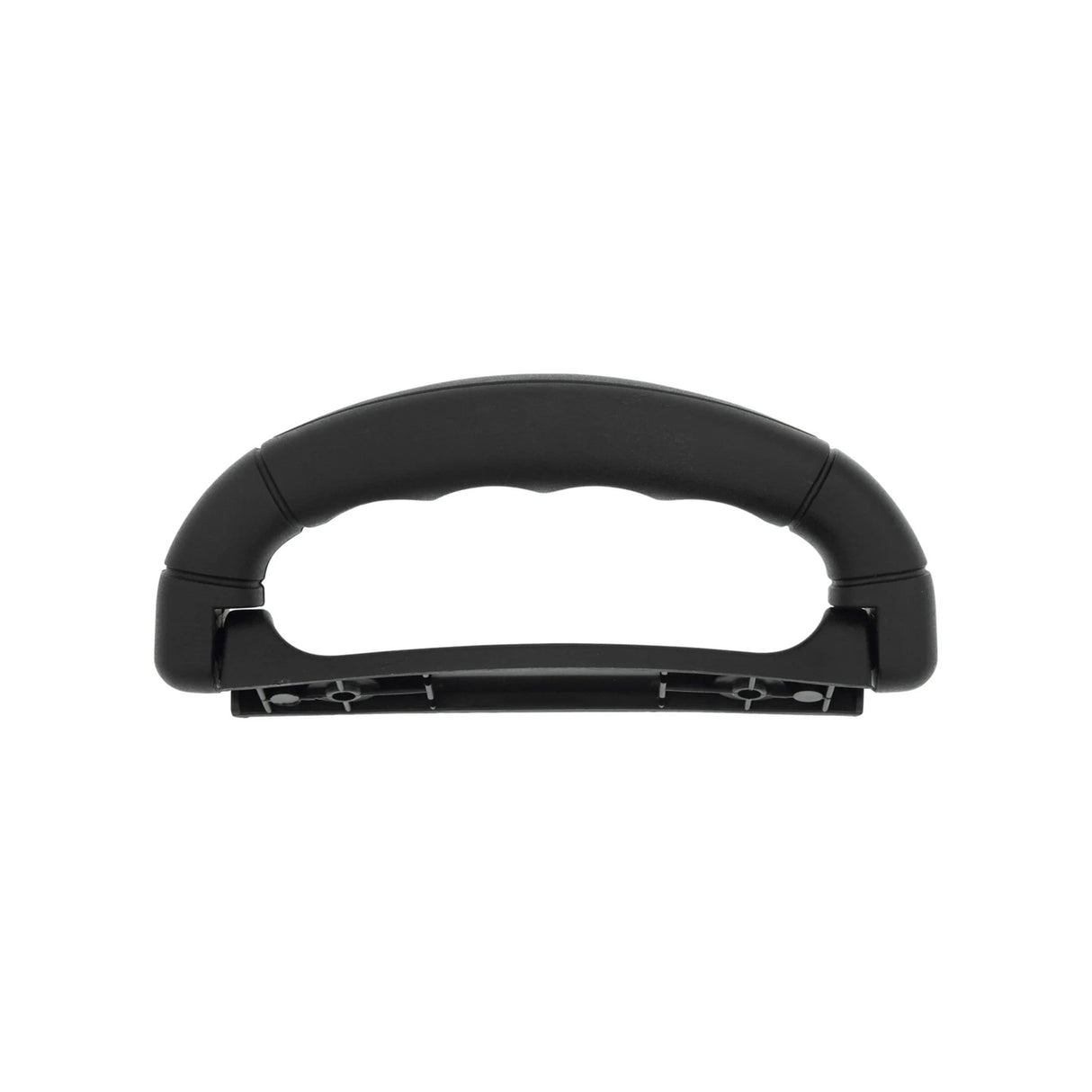 6 1/2" Black, Handle with Mounting Plate, Plastic