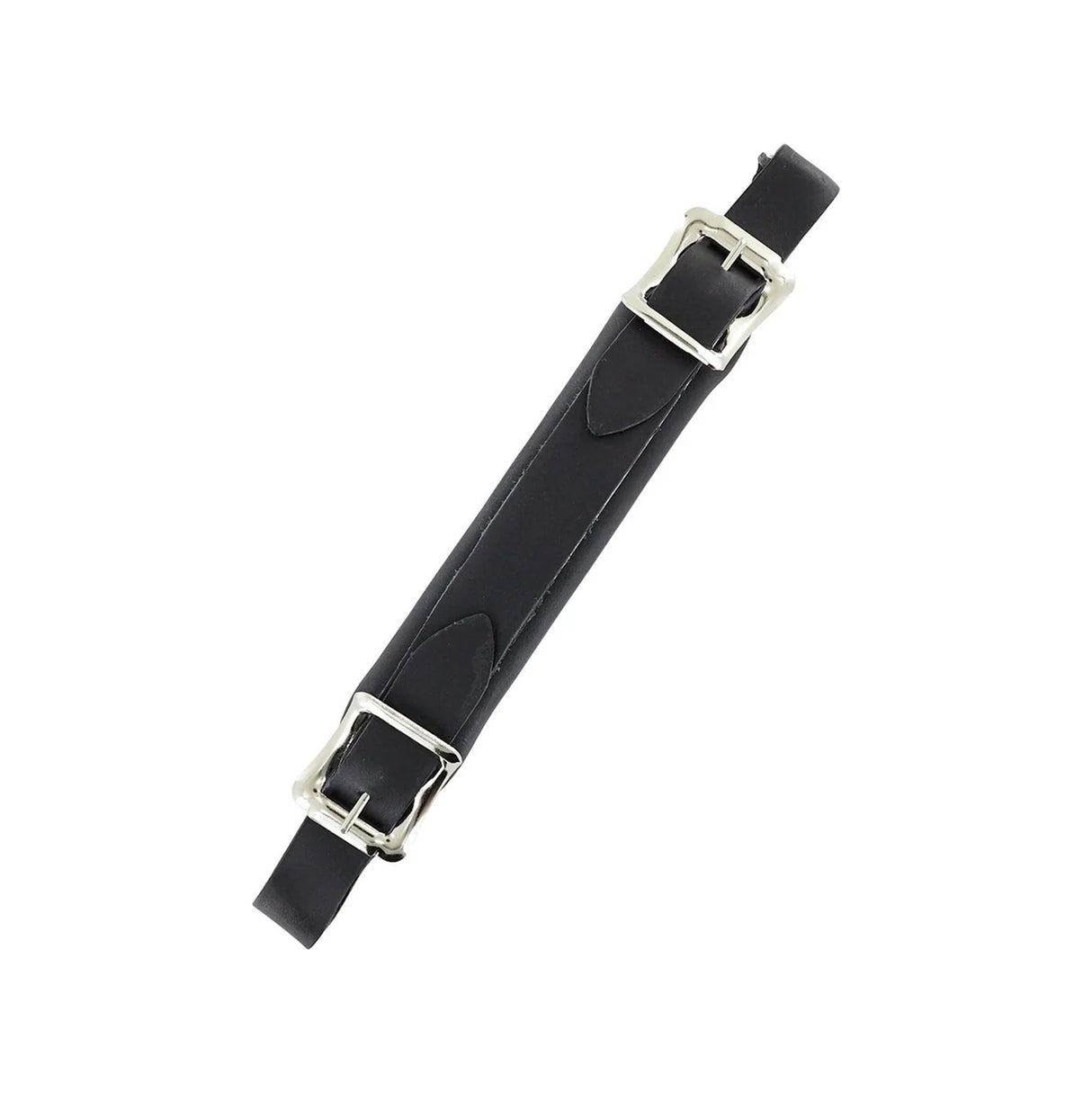 7 1/2" Black, Emergency Handle, Leather (Steel re-enforced)