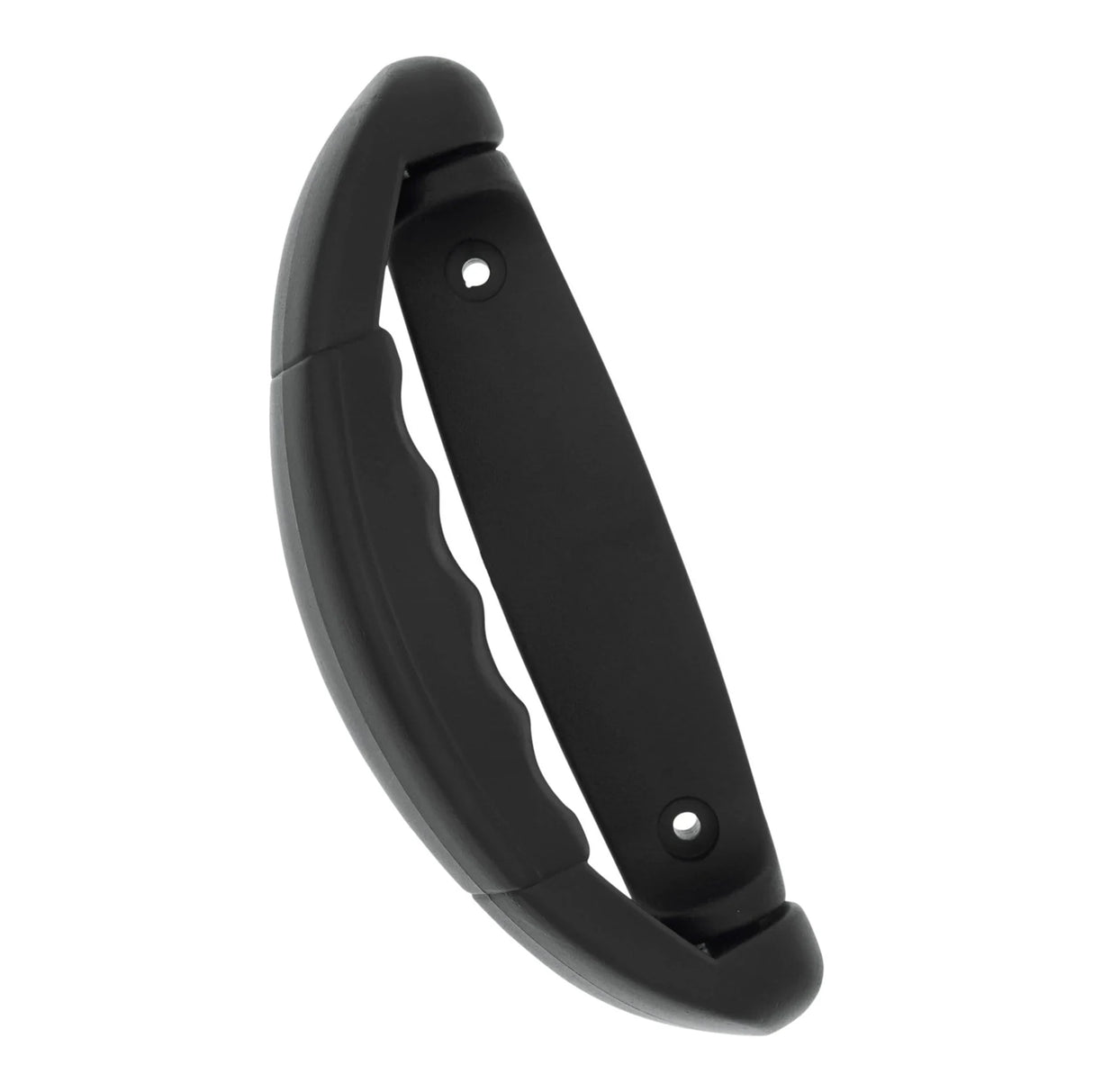 7 1/4" Black, Handle with Mounting Plate, Plastic