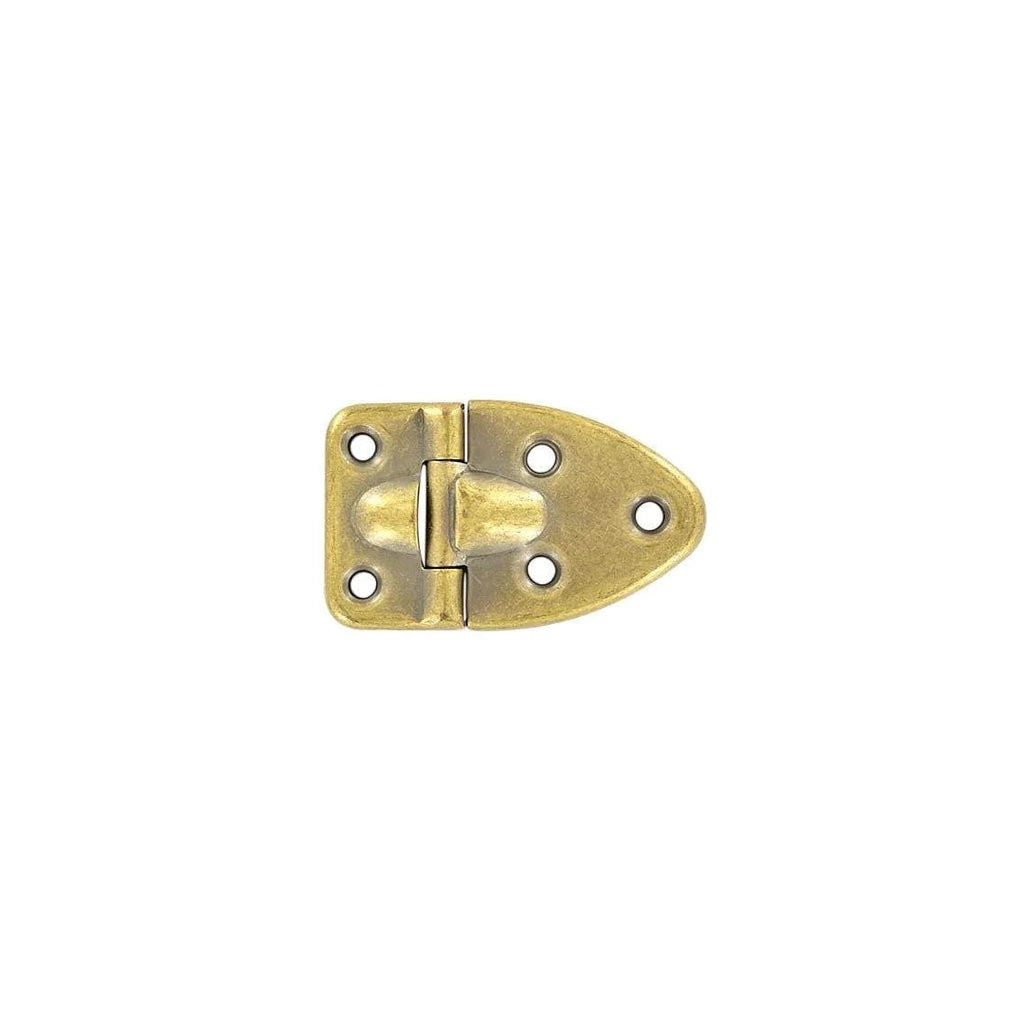 1 1/2" Antique Brass, Stop Hinge, Zinc Alloy