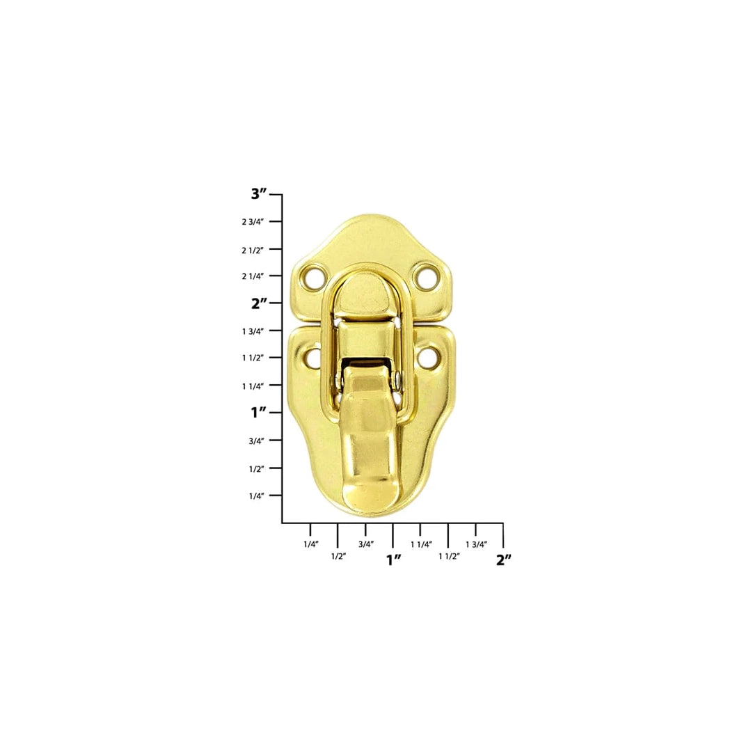 1 1/2" Brass, Catch Plate, Steel