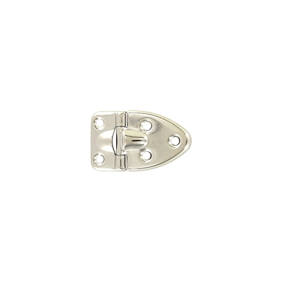 1 1/2" Nickel, Stop Hinge, Zinc Alloy