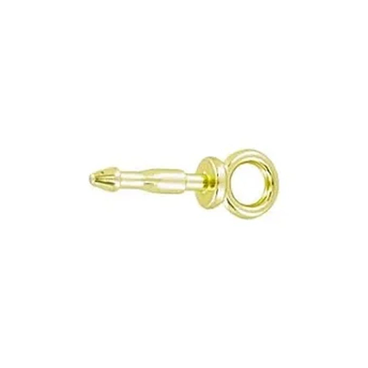 1 1/4" Brass, Snapper Rivet Ring, Steel