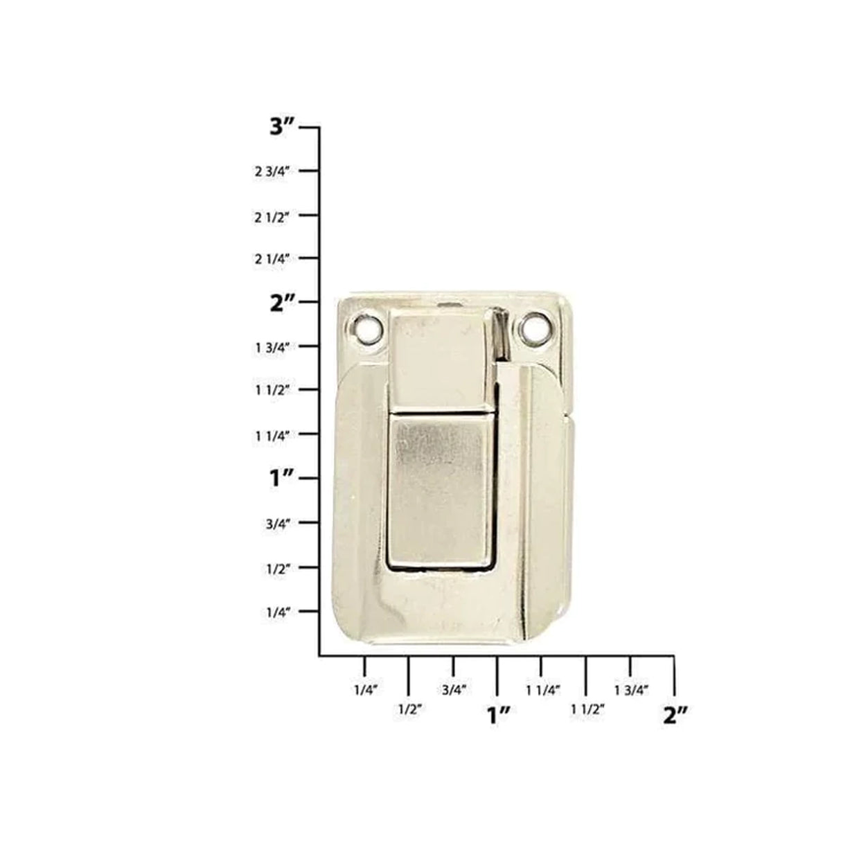 1 1/4" Nickel, Catch Plate, Steel