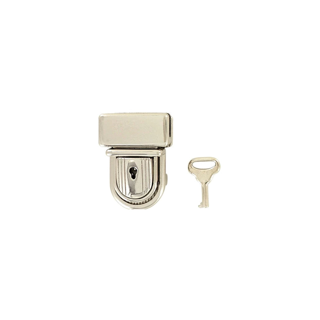 1 1/4" Nickel, Tuck Lock, Zinc Alloy