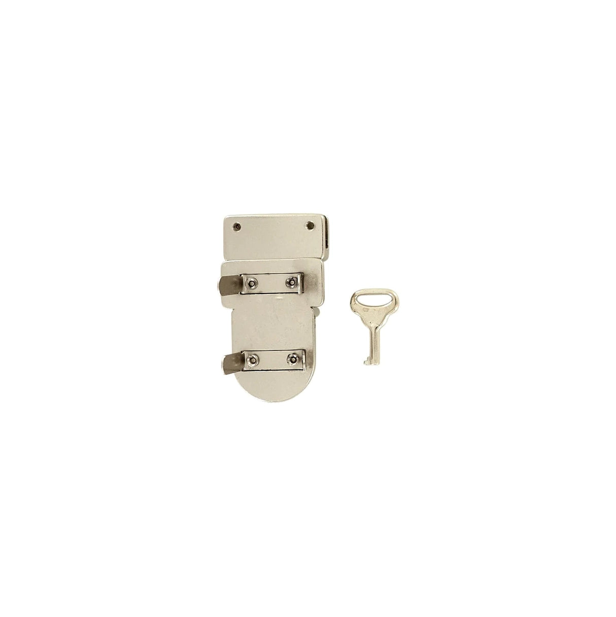 1 1/4" Nickel, Tuck Lock, Zinc Alloy
