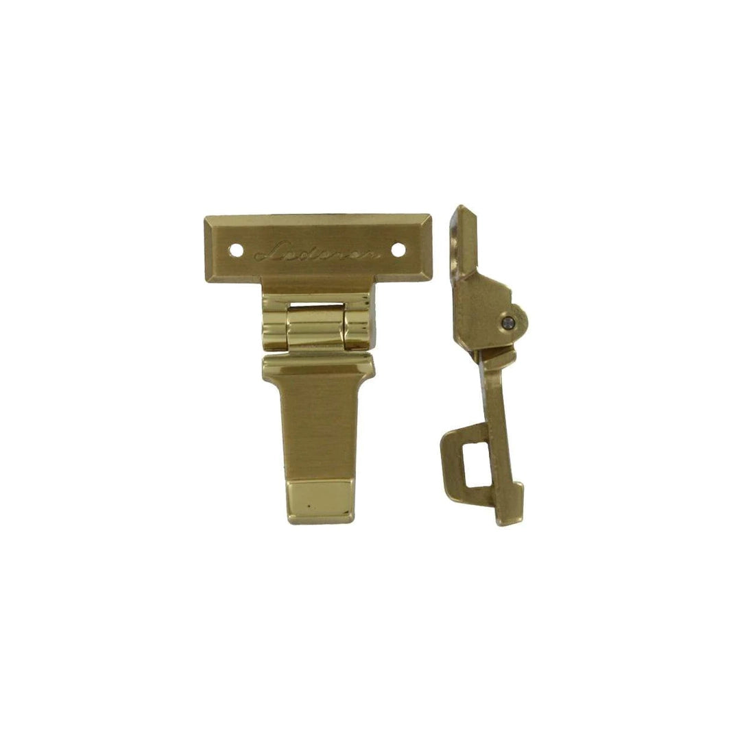 1 1/4" Solid Brass, Combination Lock Hasp, Brass