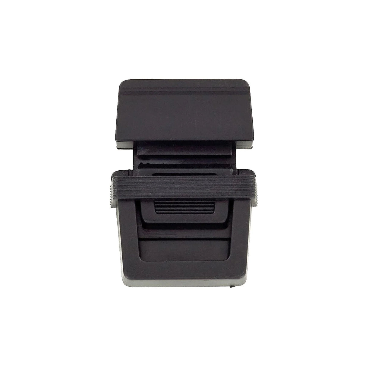 1 1/2" Black, Tuck Catch, Plastic