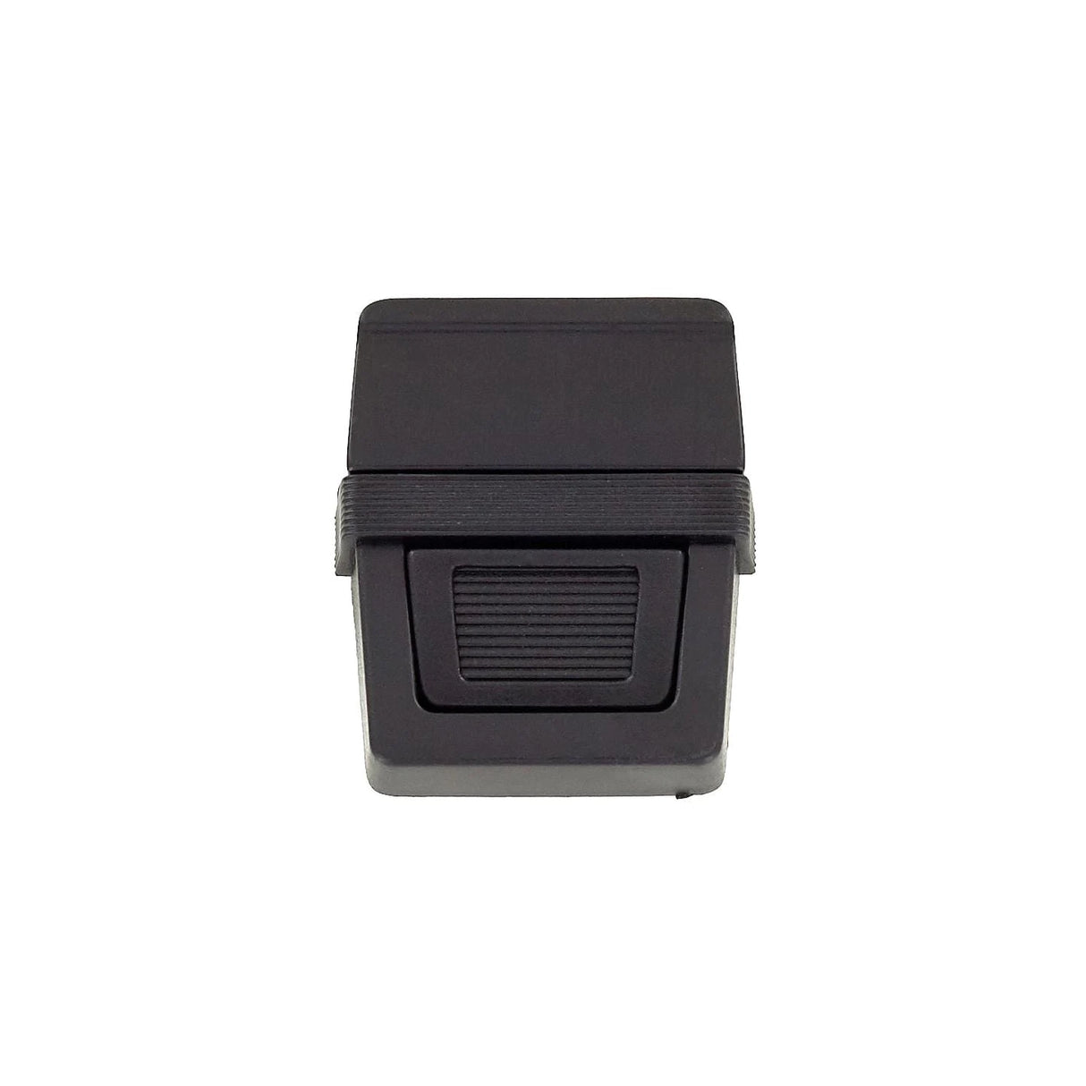 1 1/2" Black, Tuck Catch, Plastic