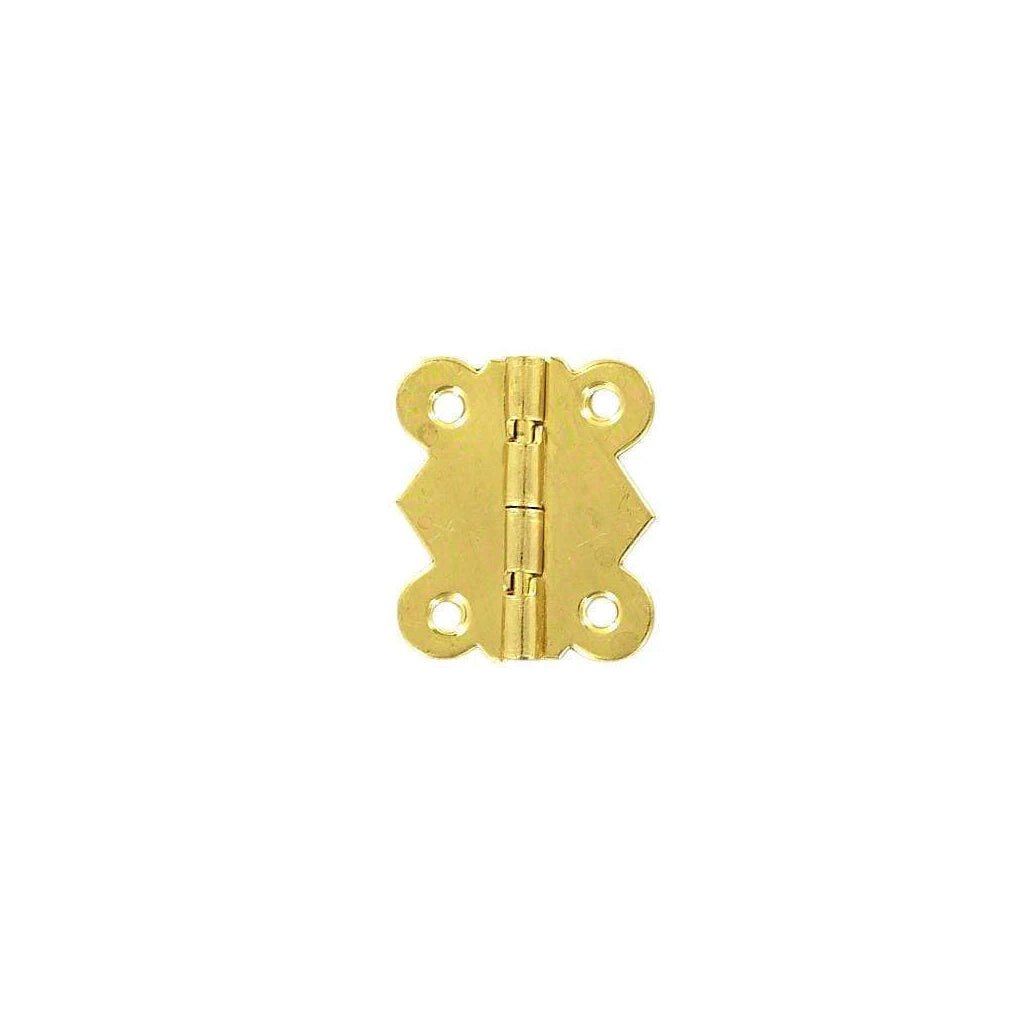 1 1/4" Brass, Box/Case Stop Hinge, Zinc Alloy