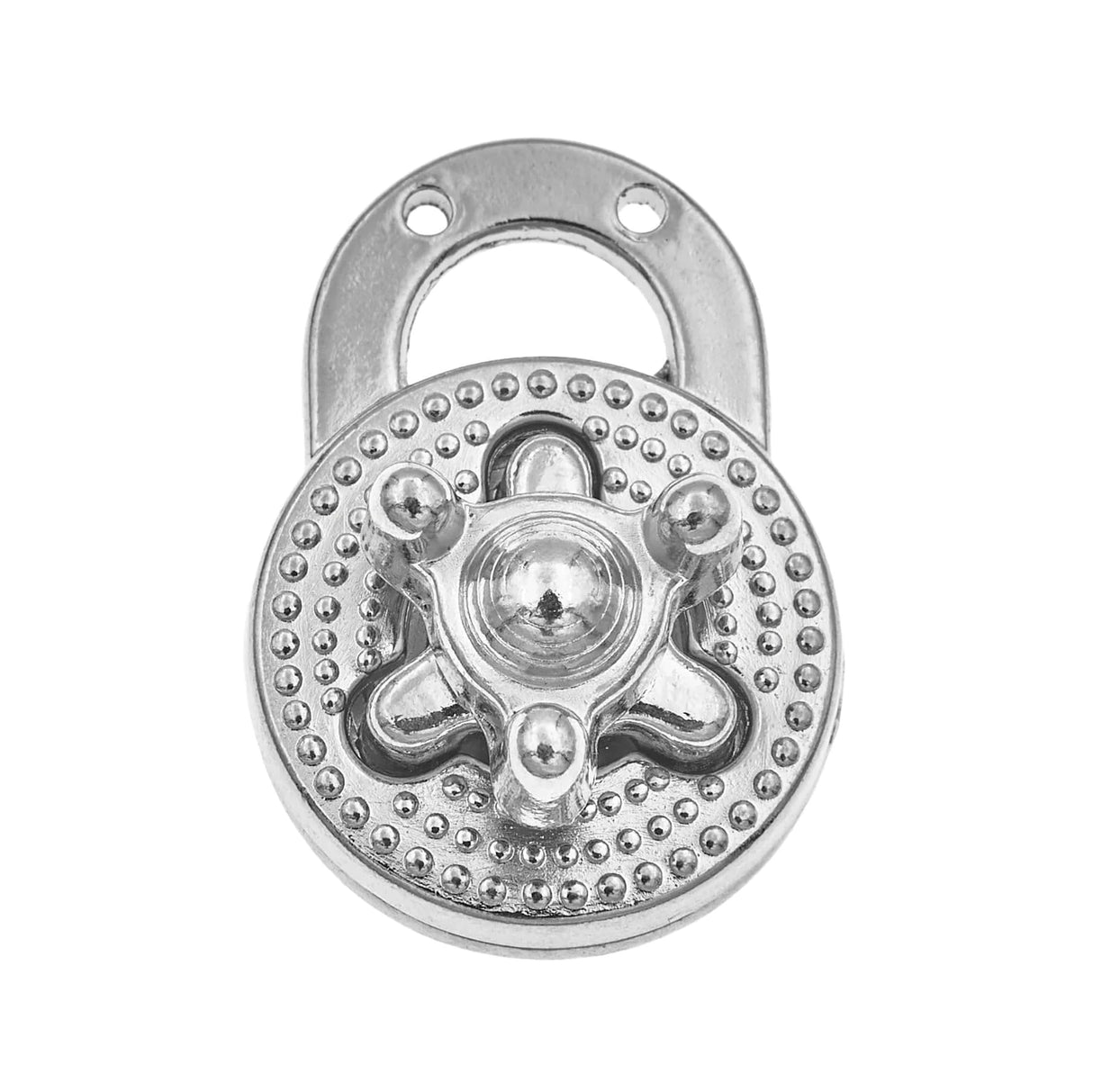 1 1/8" Nickel, Turn Lock, Zinc Alloy