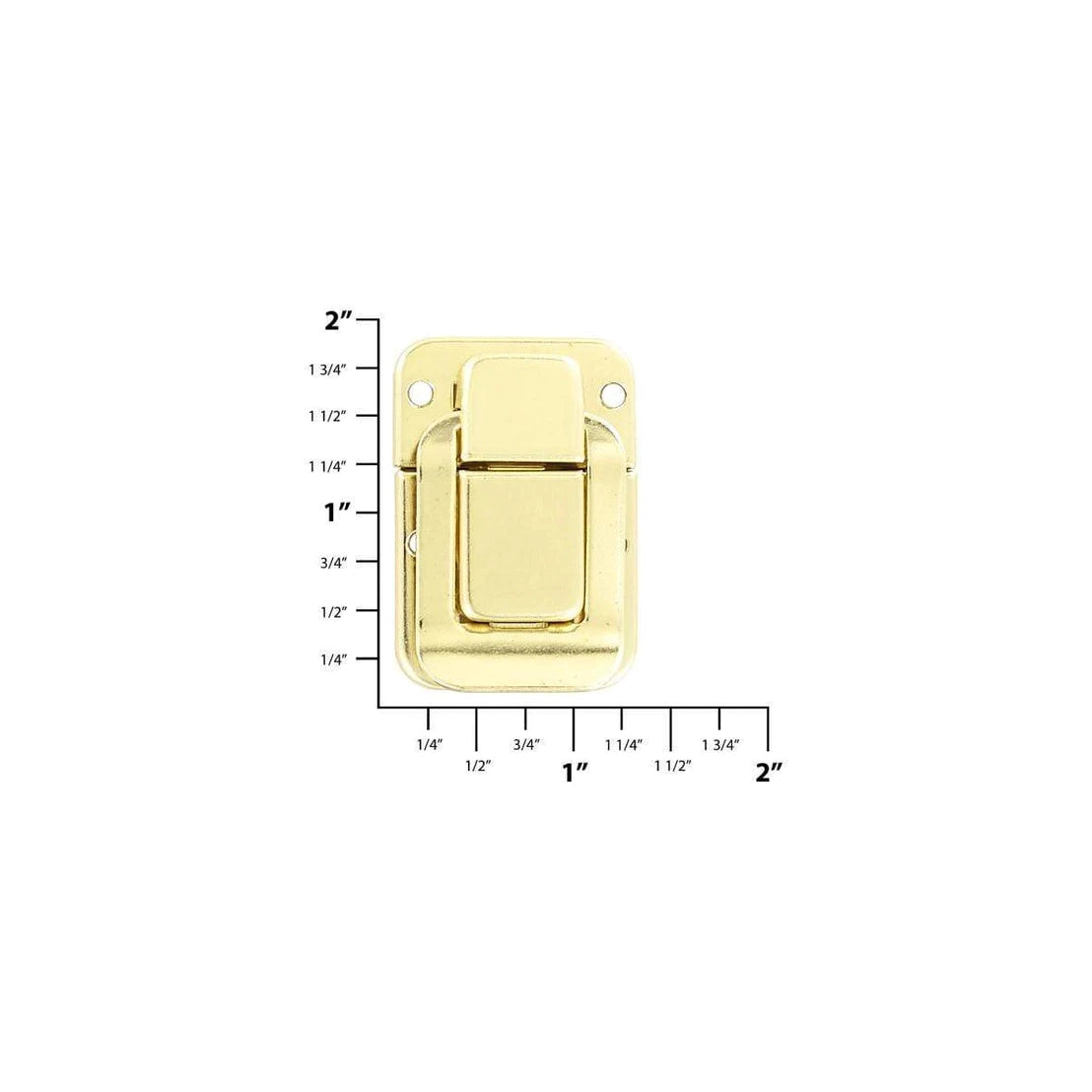 1 13/16" Brass, Catch, Steel