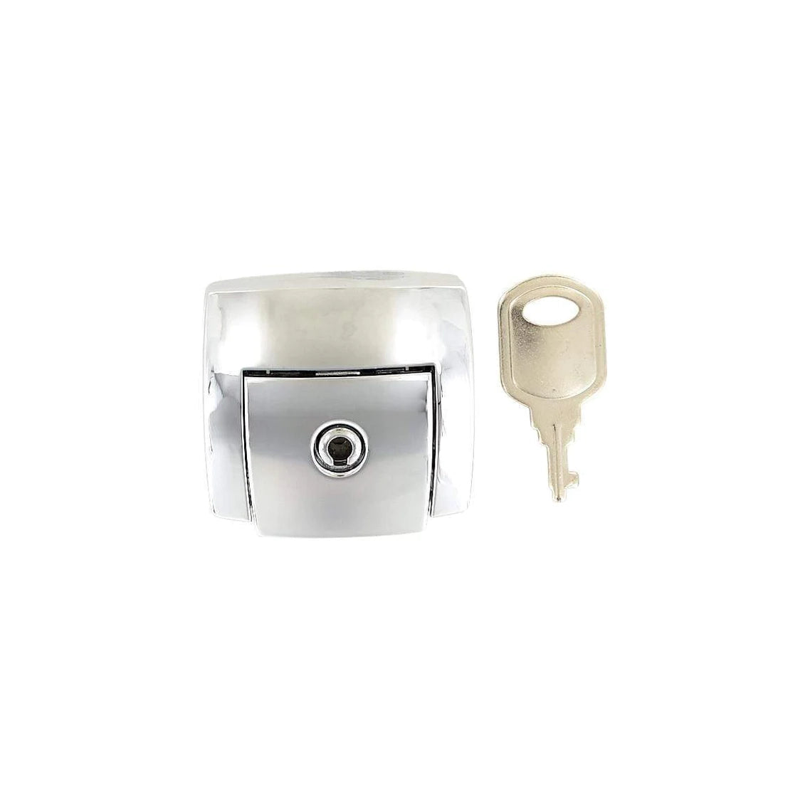 1 13/16" Chrome, Lock, Zinc Alloy