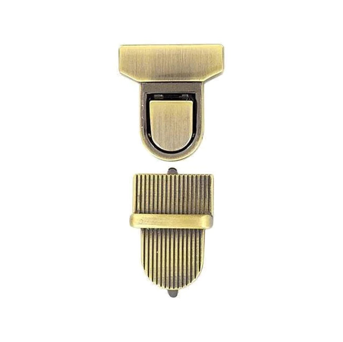 1 3/16" Antique Brass, Tuck Catch, Zinc Alloy