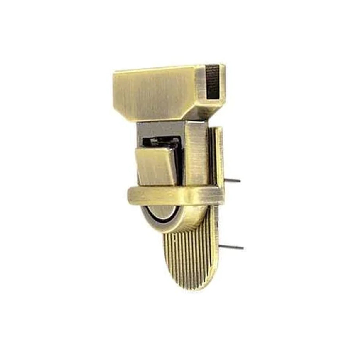 1 3/16" Antique Brass, Tuck Catch, Zinc Alloy
