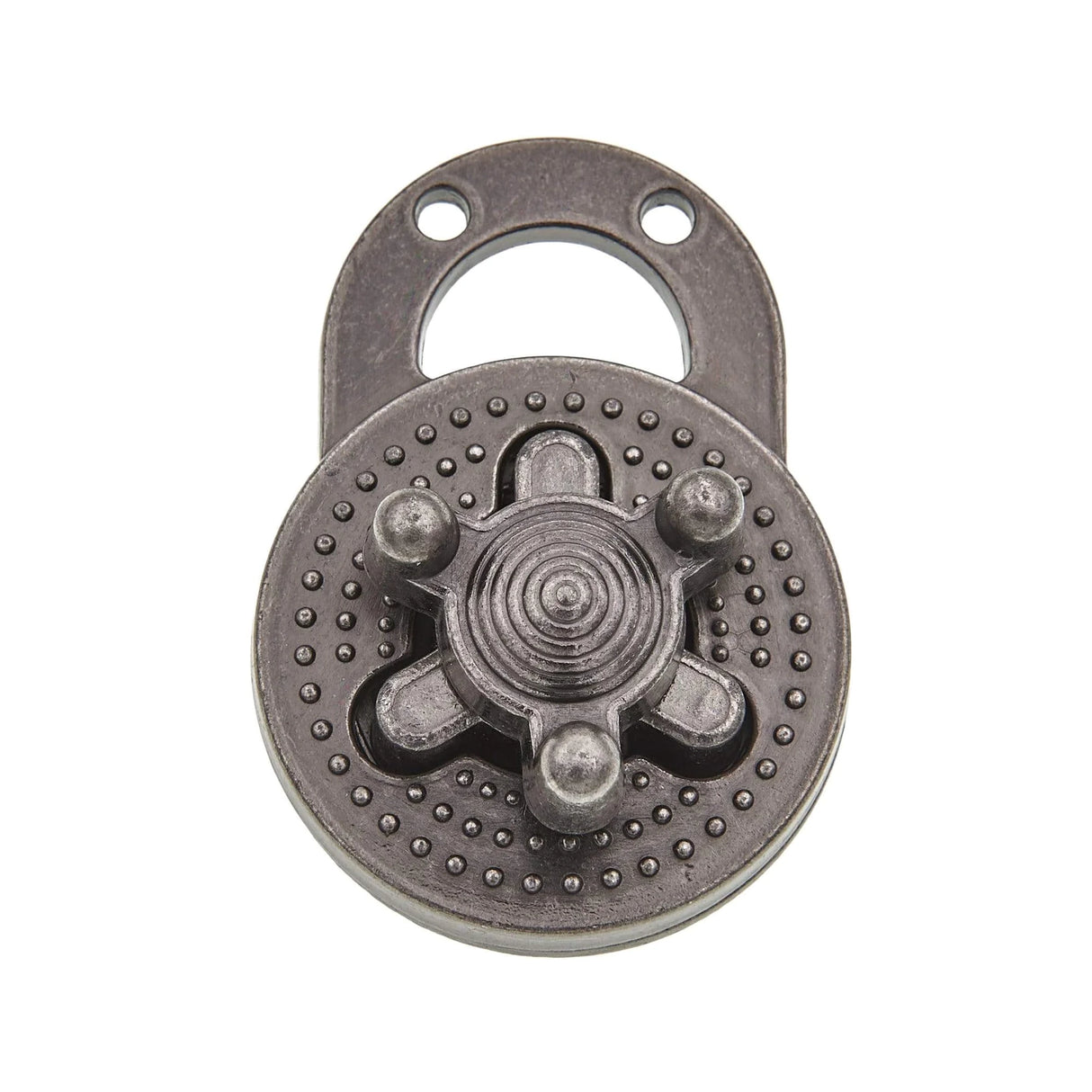 1 3/8" Antique Nickel, Turn Lock, Zinc Alloy