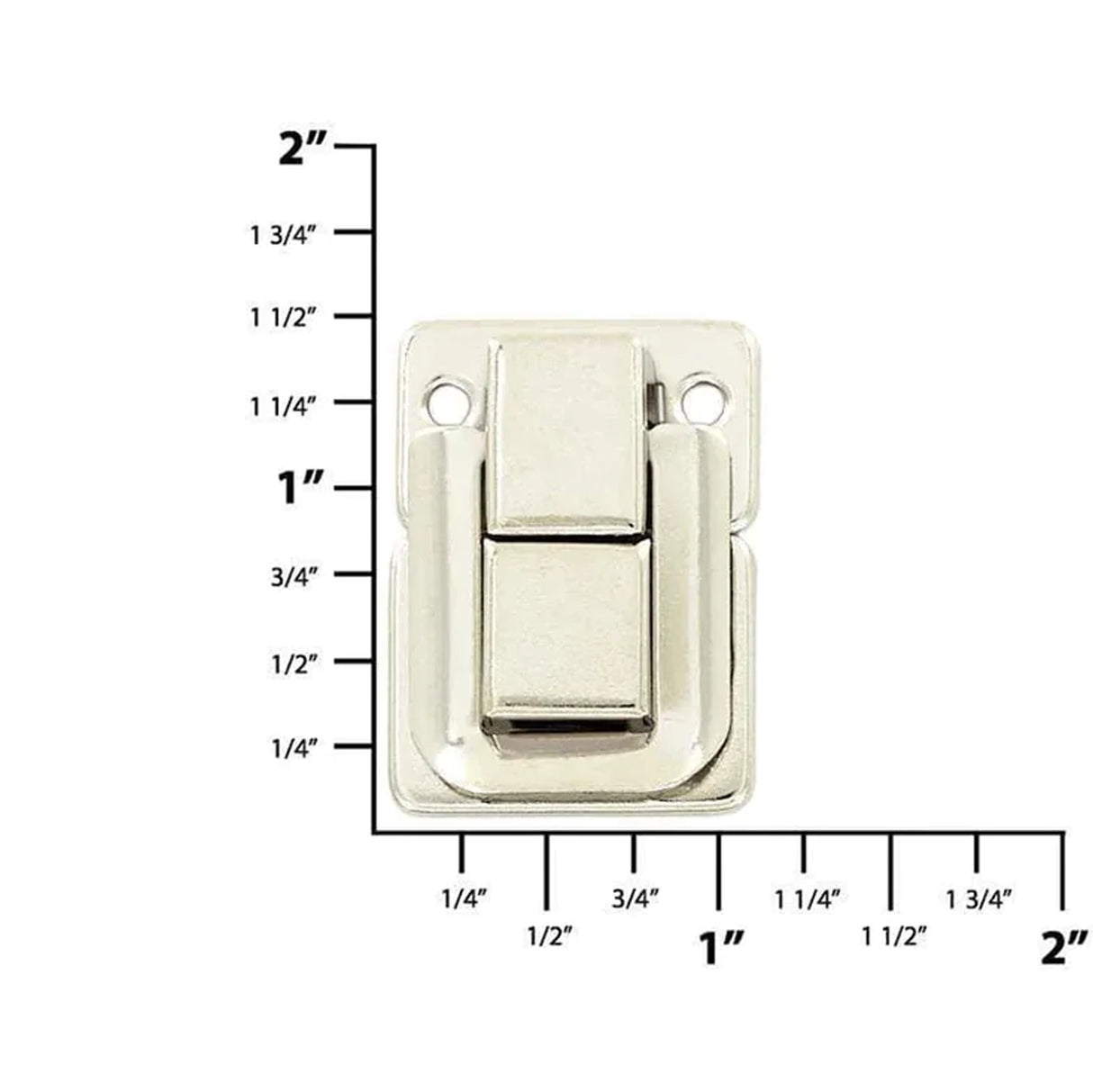 1 7/16" Nickel, Catch Plate, Steel