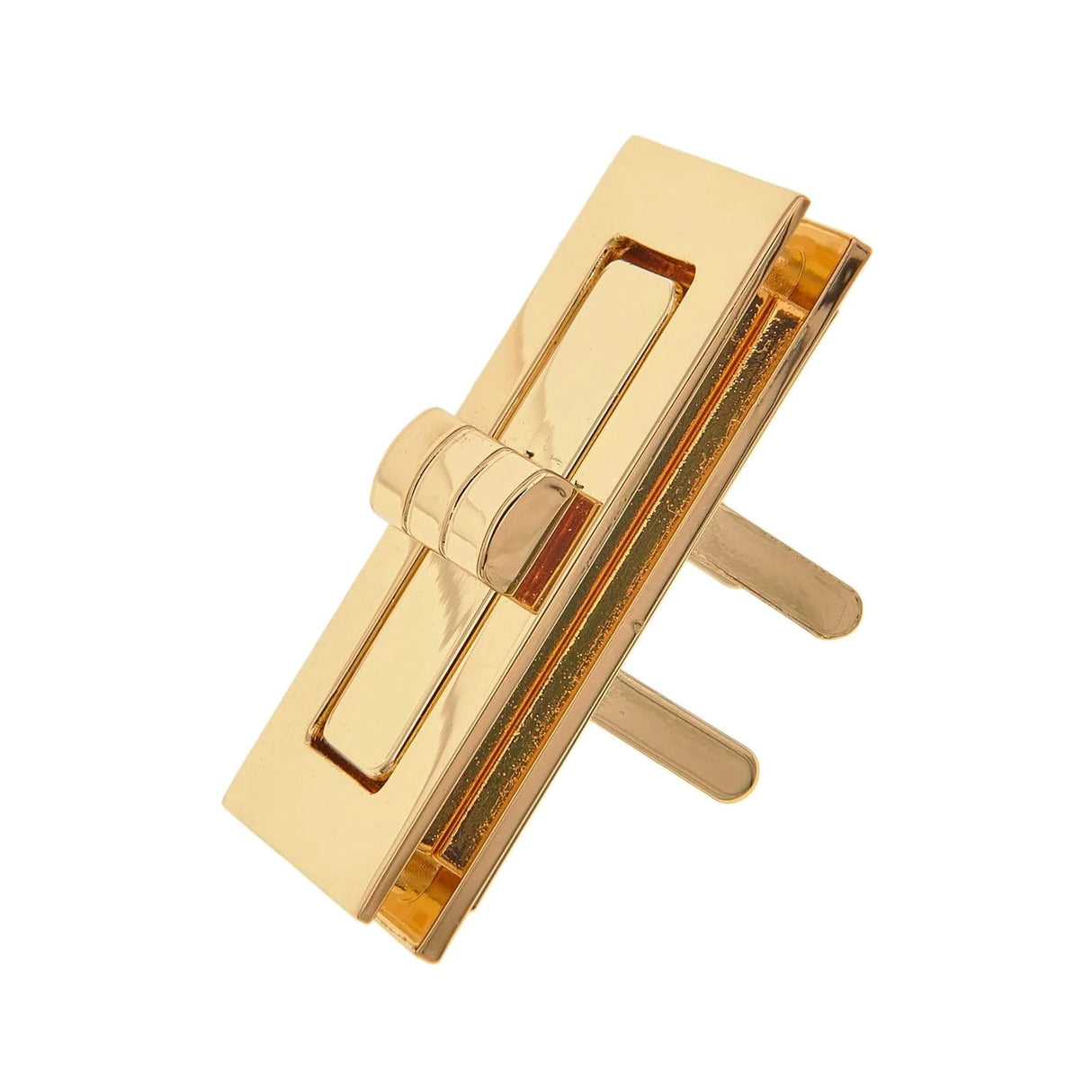 1 7/8 Shiny Gold, Turn Lock, Zinc Alloy