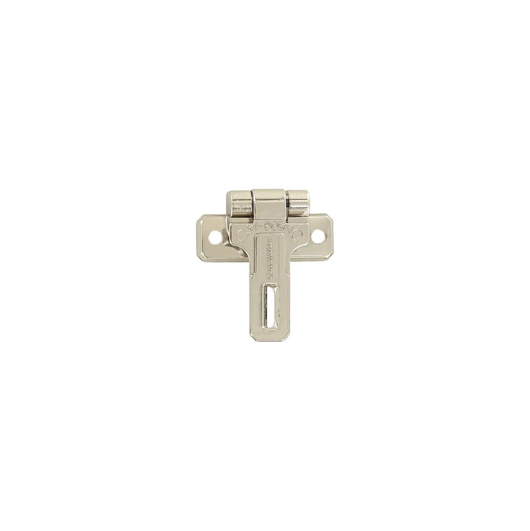 2 1/16" Polished Nickel, Hasp, Zinc Alloy