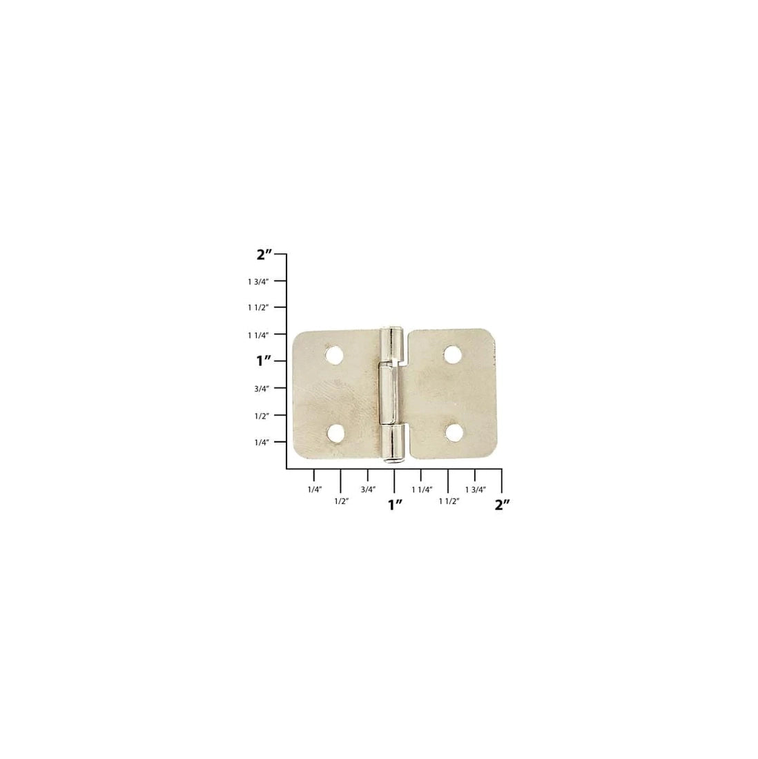 1" Nickel, Lift-a-Part Hinge, Zinc Alloy