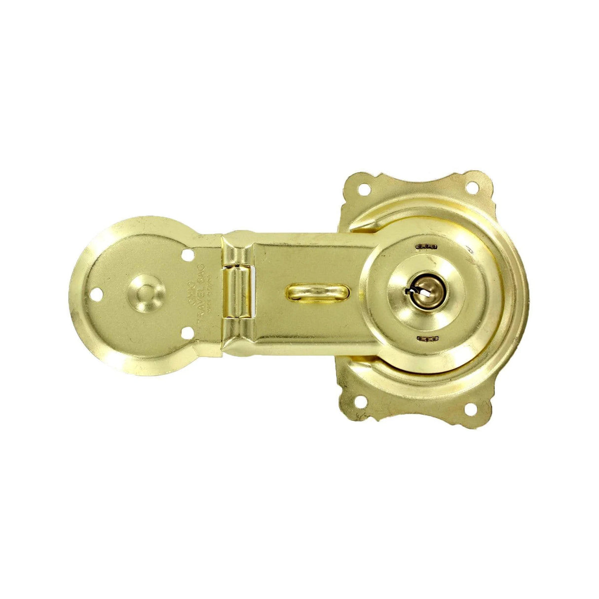 3 1/2" Brass, Trunk Lock, Steel