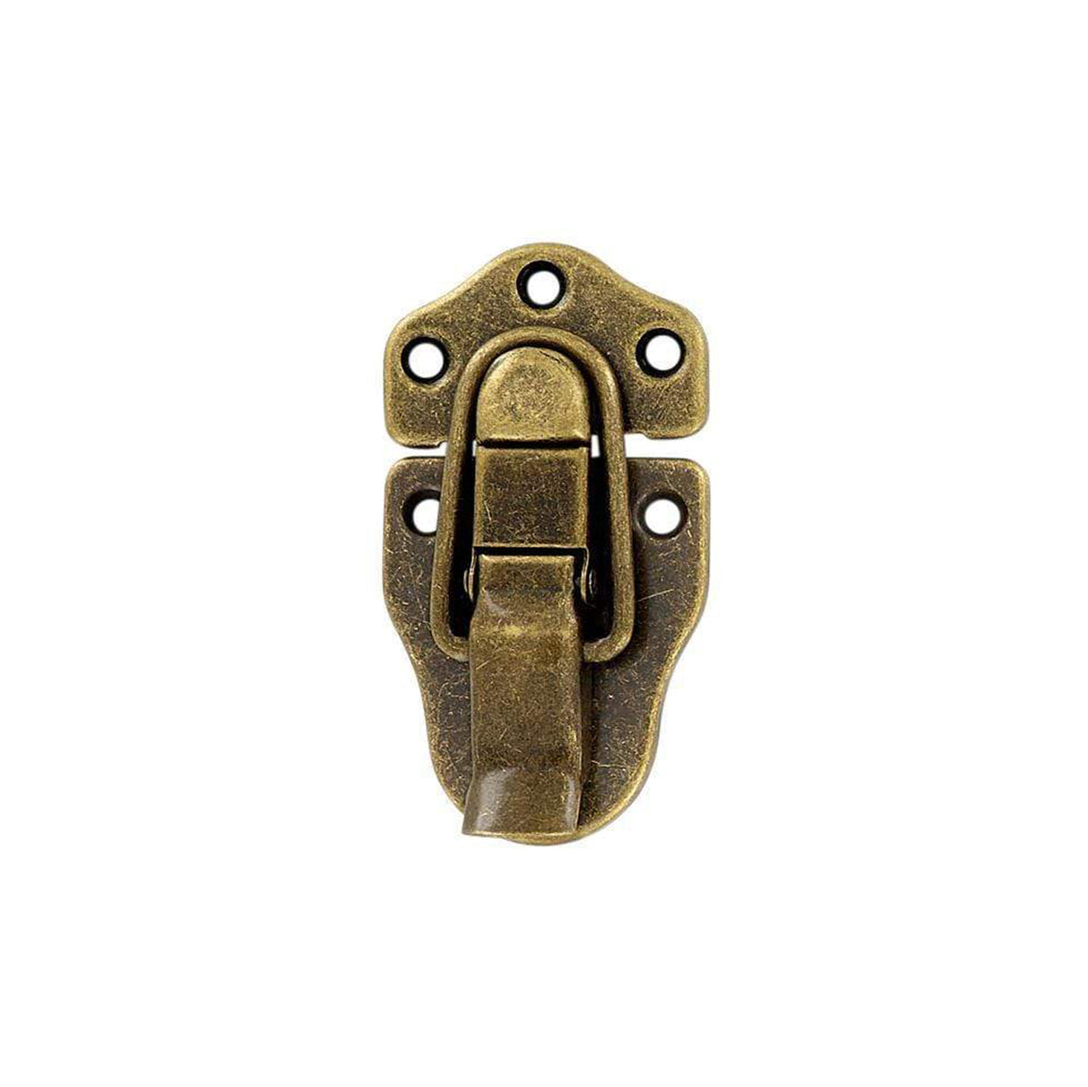 3 1/4" Antique Brass, Drawbolt, Steel